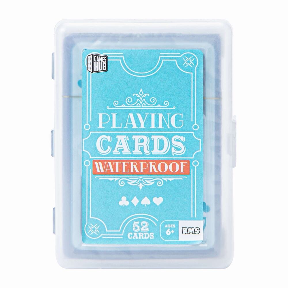 🔥RMS International Game Hub BLUE Waterproof Playing Cards BNWT🔥